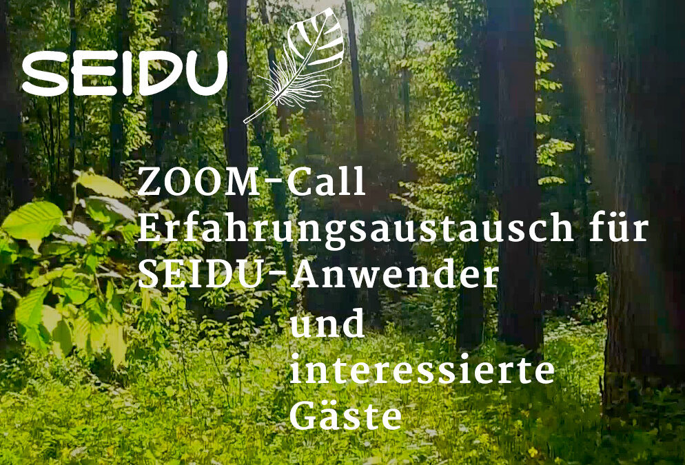 SEIDU-ZOOM-Call – Erfahrungsaustausch